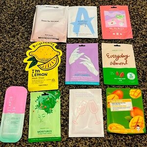 Face / Hands/ Feet / Scalp masks bundle